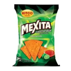 Mexita Sweet And Sour Flavored Tortilla Chips- 180gms