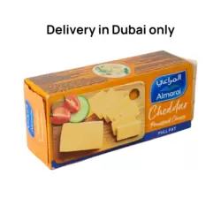 Almarai Cheddar Processed Cheese Full Fat- 454gms (Delivery In Dubai Only)