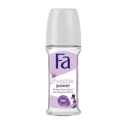 Fa Invisible Power Antiperspirant Roll On With Powdery Cotton Scent- 50ml