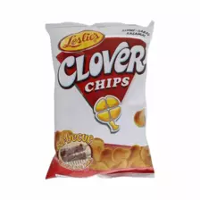 Leslies Clover Chips Barbecue Corn Snacks- 145 gm