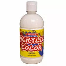 ACRYLIC COLOR 500ML WHITE