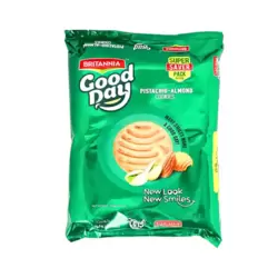 Britannia Good Day Pistachio-Almond Cookies- 8X27gms