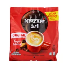 Nescafe 3in1 Original Aromatic and Balanced Premix Coffee Sticks- 25X18gms