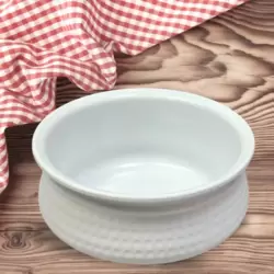 Dynasty Melamine Italy Designed 6 Inch Handi Bowl- White