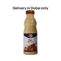Safa Dates Flavored Fresh Milk Shake- 500ml (Delivery In Dubai Only)