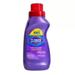 Clorox Color Booster And 100 percent Everyday Superior Stains Remover For Colored Clothes- 500ml