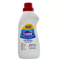 Clorox Supreme Stain Remover For Whites Removes 100% Everyday Stains- 900ml