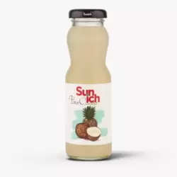 Sunich Pina Colada Nectar Flavored Fruit Juice In Bottle- 200ml