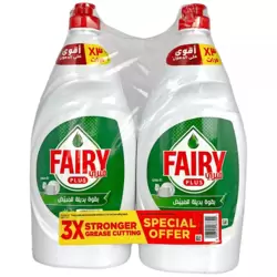Fairy Max Plus Original Dish Washing Liquid With Pack Of 2 Pieces- 2X600ml