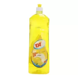 Taj Dishwashing Liquid with Lemon Scent Powerful Cleaning Liquid- 1Litre