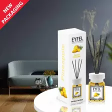 Eyfel Perfume Aroma diffuser, Home Fragrance With Sticks & Pineapple Fragrance - 120ml