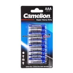 Camelion Super Heavy Duty 1.5V AAA Long Life Battery- 10pcs