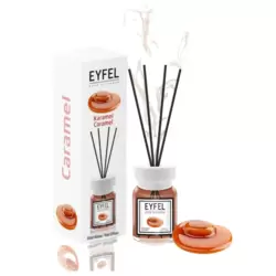 Eyfel Reed Diffuser Caramel Perfume Aroma Home Fragrance- 120ml