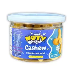 Nuty Nuty Sea Salt Flavor Cashew Nut- 120gms