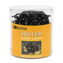Kovar Super Bright Decorative LED String Lights For Various Decorating Purposes- 300 Led Bulbs