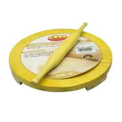 Raj Wooden Rolling Board and Pin Chakla Belan- 12inch