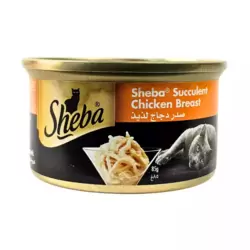Sheba Cat Wet Food With The Flavor Of Succulent Chicken Breast In Gravy- 85gms