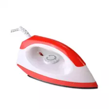 Krypton Dry Iron with Non-Stick Coating- Red and White Color