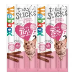 Webbox Cat Treat Tasty Sticks With Salmon And Trout- 6 Sticks