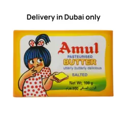 Amul Salted Pasteurised Butter- 100gms (Delivery in Dubai Only)