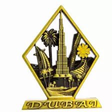 Dubai Decorative Tabletop Accessory - Faded Yellow