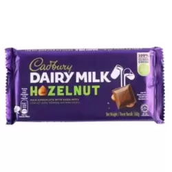 Cadbury Dairy Milk chocolate With Hazelnut- 160gms