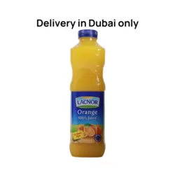 Lacnor Fresh 100 Percent Orange Juice- 1ltr (Delivery In Dubai Only)