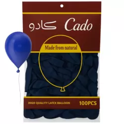 Doneel Helium Birthday Balloon 12inch for Balloon Arch or Balloon Garland 100pcs- Navy Blue