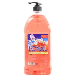 Loyal Dishwashing Liquid with Pomegranate Fragrance Red Color - 2L