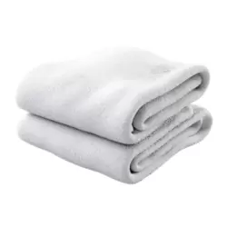Soft Highly Absorbent Cotton Bath Towel 70X140cm- White