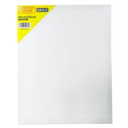 Basic Canvas Frame for Painting Drawing- 40X50cm