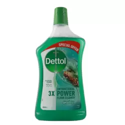 Dettol Antibacterial Power Floor Cleaner Liquid, Shines, Removes Dirt, Safe and Gentle, 900 ml