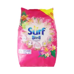 Surf 5in1 Jasmine and French Flowers Semi-Automatic Detergent Powder- 1.4Kg