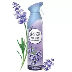 Febreze Lavender Air Mist Fights Odor And Freshens- 185ml