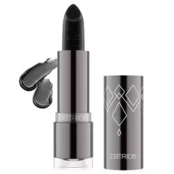 Catrice Dark Ruby Glow Black Lip Balm Turns Dark Red On Lips- 010 Fiery Temptation