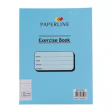 Paperline Exercise Book, Single Line Notebook with 50 Sheets