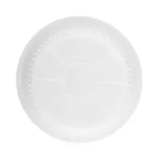 Falcon disposable round plastic food serving plates 18cm size 25 pieces