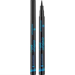 Essence Waterproof Eyeliner Pen With Fine Felt Tip And Waterproof Texture- Black