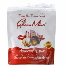 Choco Mira Assorted Chocolate Date with Almond- 300gms