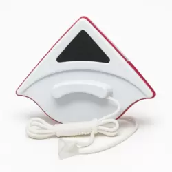 Double Sided Magnetic Surface Window Glass Cleaning Tool- White