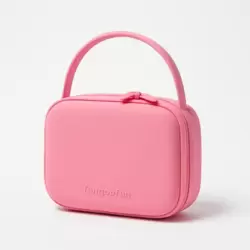 Fungoofun Portable Large Capacity Travel Toiletry Storage and Makeup Bag- Pink