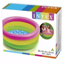 Intex Sunset Glow Baby Pool multi color