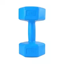 Neoprene Dumbbell Home Gym Fitness Training Blue Color Dumbbell- 4Kg