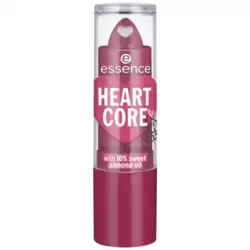 Essence Heart Shaped Core Fruity Lip Balm With 10 Percent Sweet Almond Oil- 05 Bold Blackberry