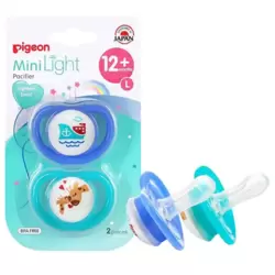 Pigeon Minilight 12+ Months L Size Pacifier For Boy Baby- 2pcs