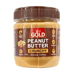 Bee Gold Peanut Butter Crunchy And Naturally Delicious With Vitamins And Minerals- 340gms