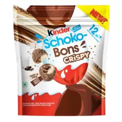 Kinder Schoko-Bons Crispy Waffer Delicious Chocolate Bites- 67.2gms