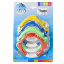 Intex Underwater Fish Rings 6+ Ages 4pcs