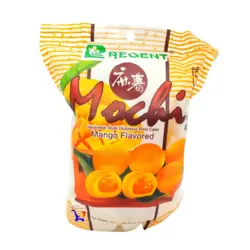 Regent Mochi Mango Flavored Glutinous Rice Cake- 10pcs