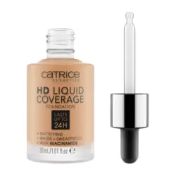 Catrice HD Liquid Coverage Foundation Lasts Up To 24H Sweatproof And Non Transfer 30ml- 046 Camel Beige